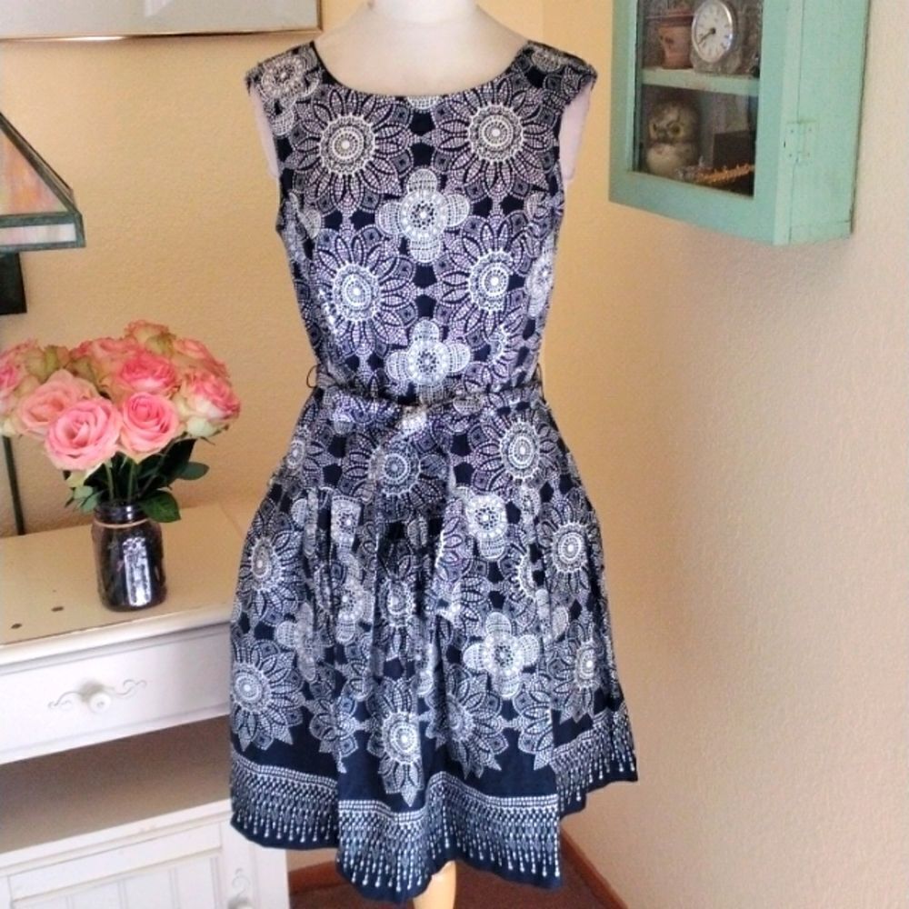 Signature by Robbie Bee Cotton Dress